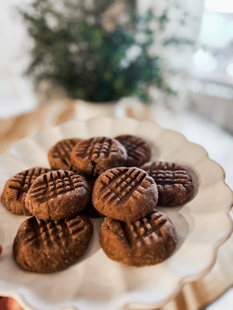 Fudgy Chocolate Peanut Butter Cookies