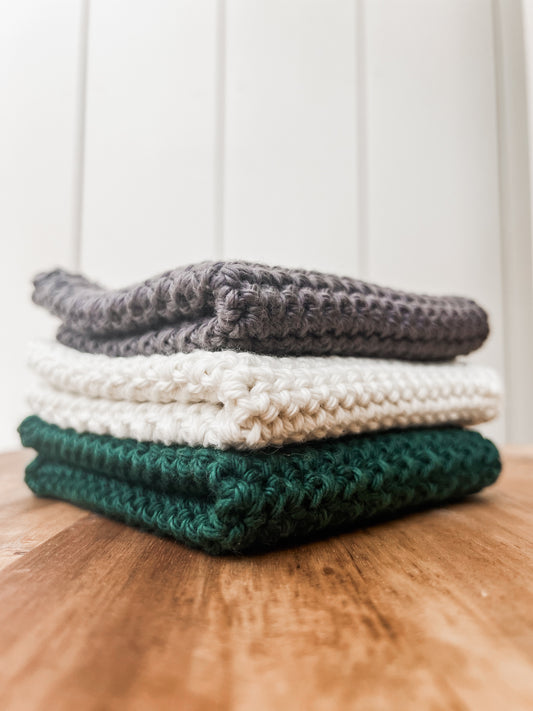 Cotton Crochet Dishcloth