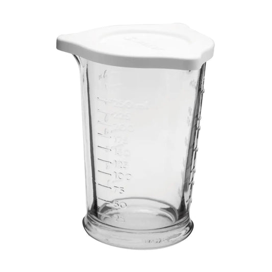 Triple Pour One Cup Measuring Glass with Lid