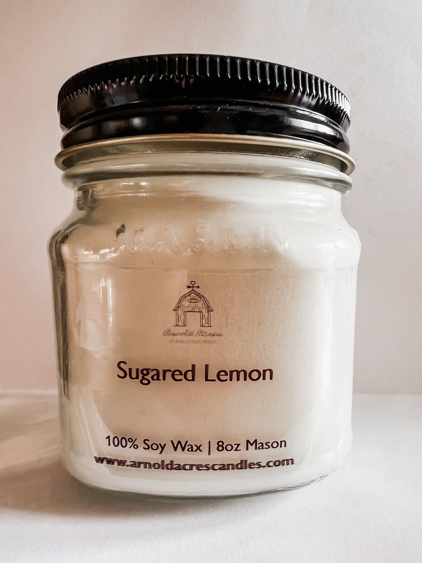 Arnold Acres Soy Candle- Sugared Lemon