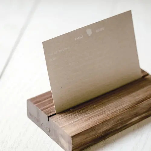 Heirloom Wooden Recipe Card Holder Bundle